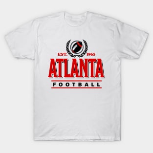 Retro Atlanta Football Vintage Crest T-Shirt